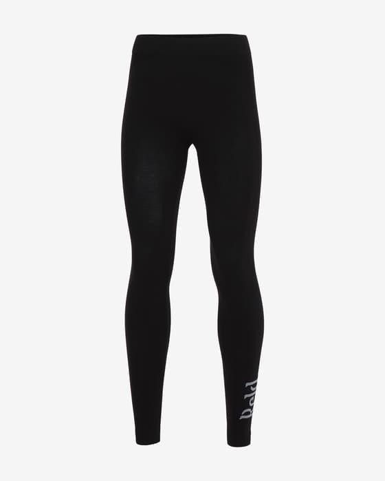 Malla larga interior Reld Merino Thermal Peak negro mujer