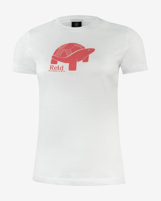 Camiseta Reld Montcau Tortuga manga corta blanco mujer
