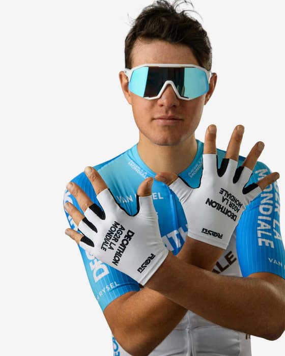 Guantes Decathlon-AG2R La Mondiale blanco
