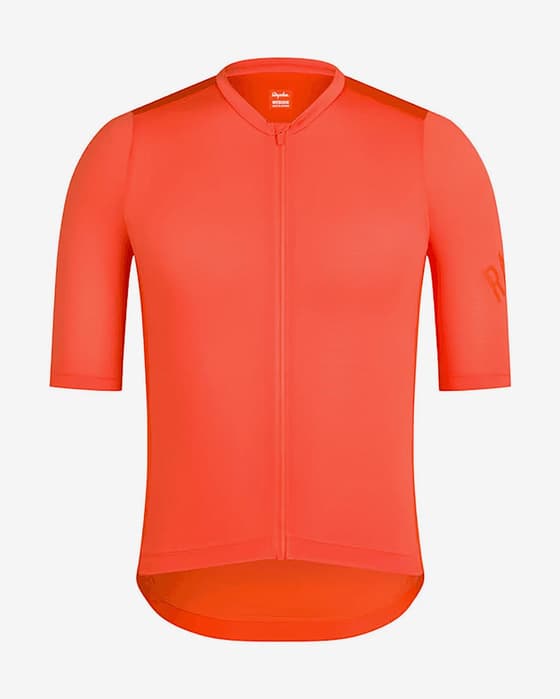 Maillot Rapha Pro Team Training manga corta naranja