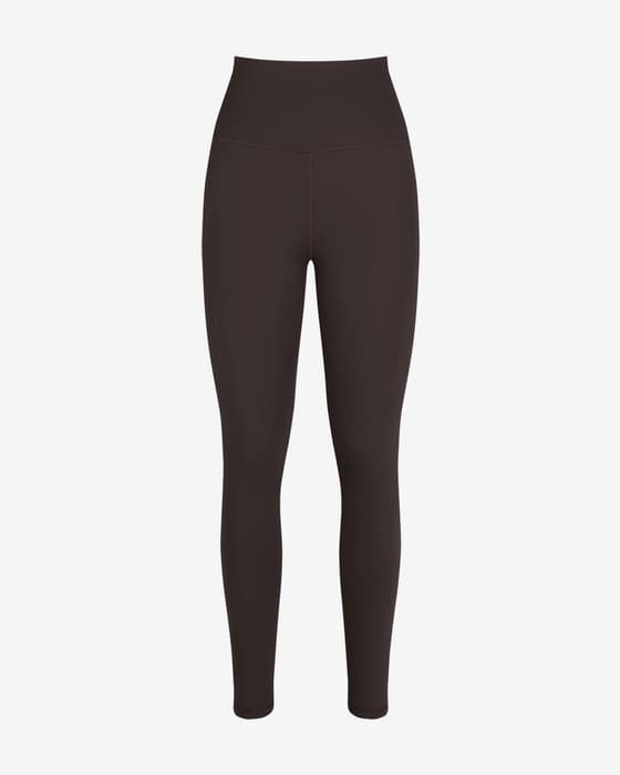 Malla larga Rapha All Day Tights sin badana marrón mate mujer