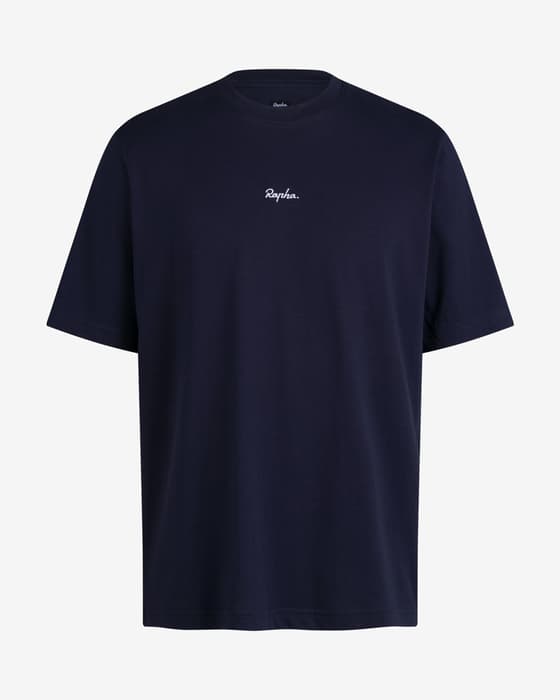 Camiseta Rapha Cotton Regular manga corta azul oscuro