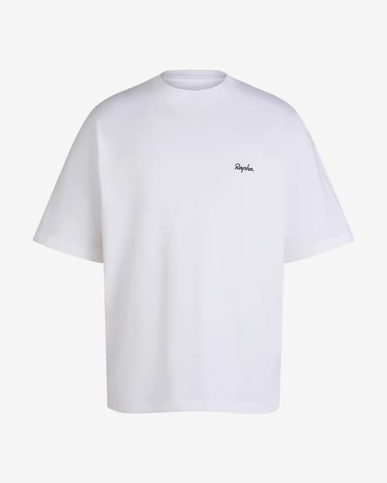 Camiseta Rapha Cotton Relaxed manga corta blanco