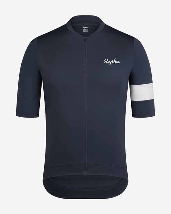 Maillot Rapha Core manga corta azul fuerte