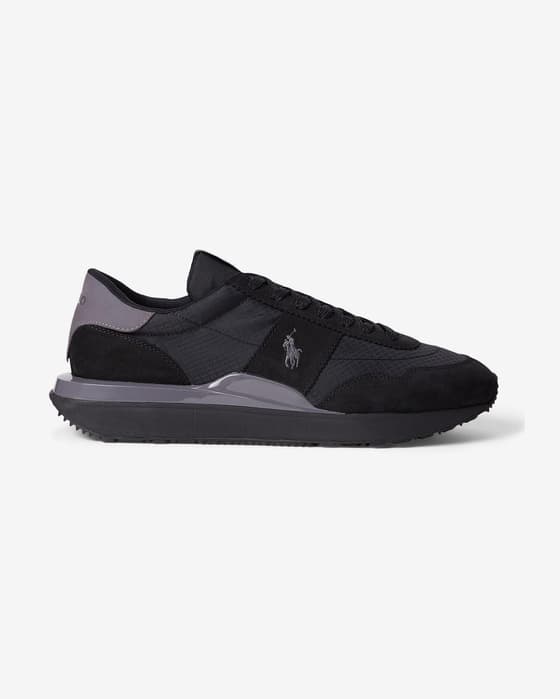 Zapatillas Ralph Lauren Train 89 Nobuck & Oxford azul marino