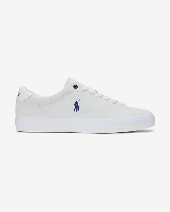 Zapatillas Ralph Lauren Longwood blanco azul marino