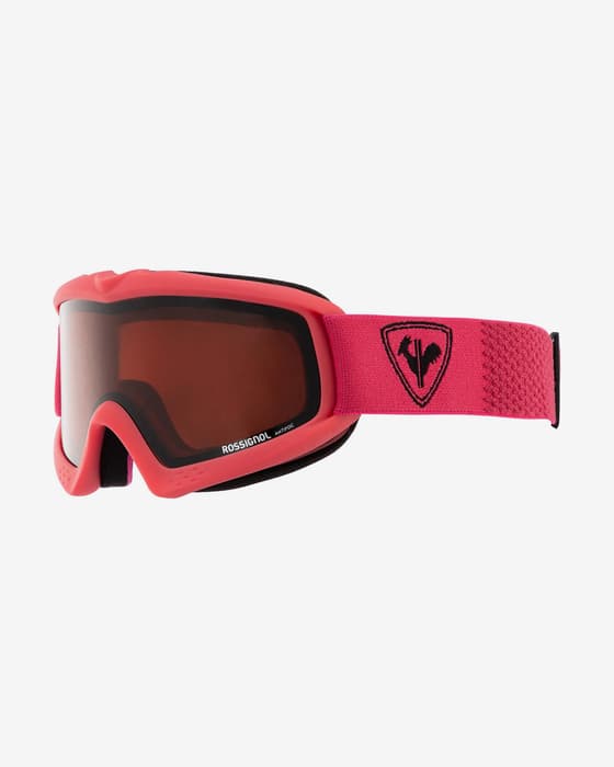 Máscara Rossignol Raffish rosa con lente Orange S3 infantil