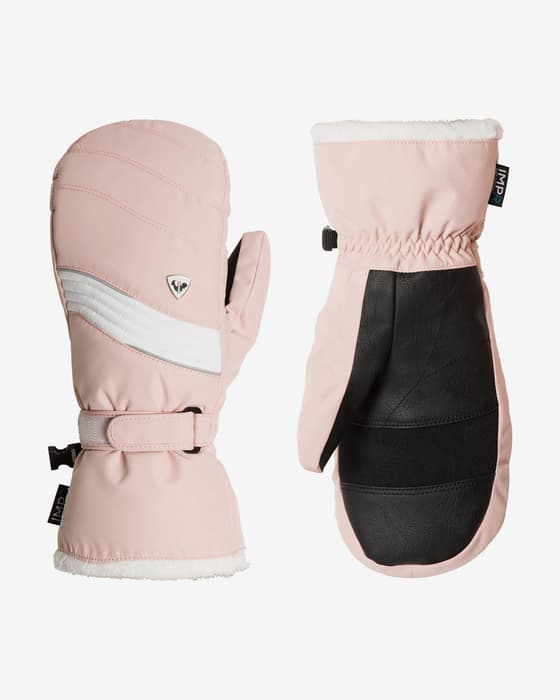 Manoplas Rossignol Saphir Impr rosa claro mujer