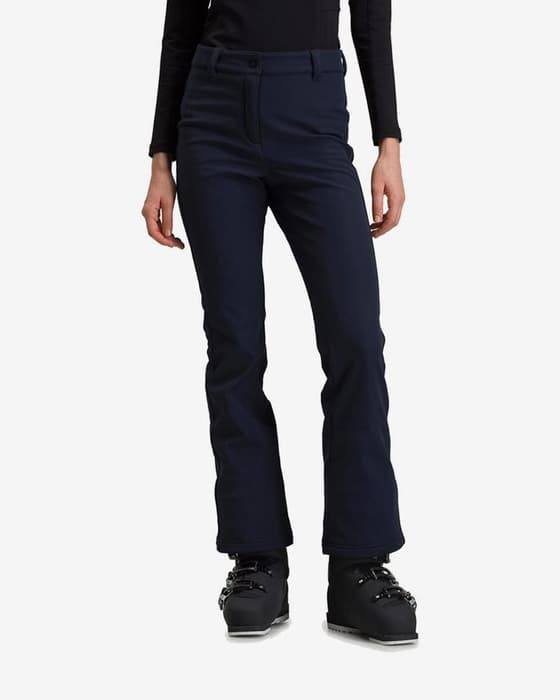 Pantalón largo Rossignol Ski Softshell azul mujer