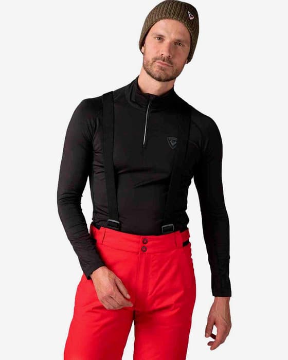 Forro polar Rossignol Classique Half Zip negro intenso