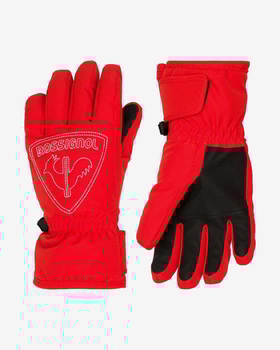 Guantes Rossignol Rooster G rojo infantil