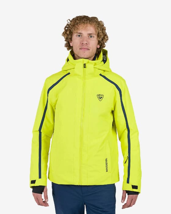 Veste à capuche Rossignol Saluver jaune fluo noir