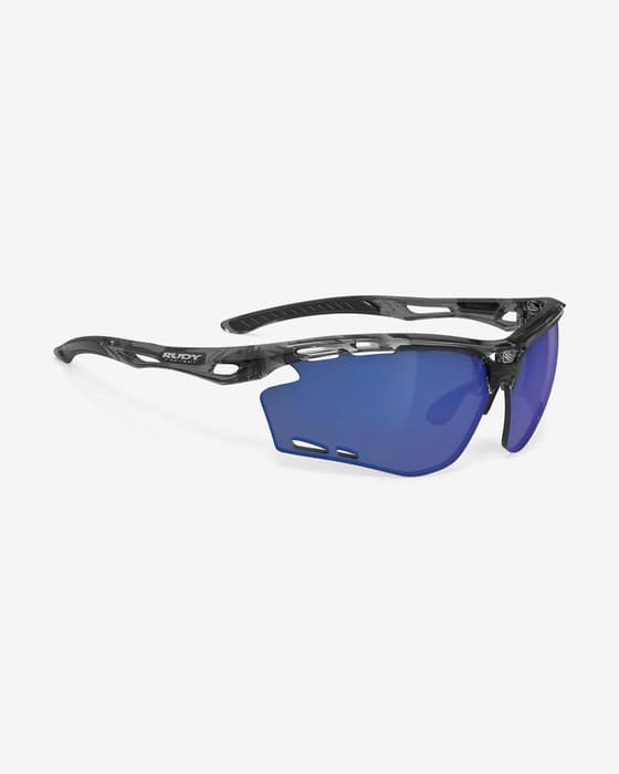Gafas Rudy Project Propulse gris ceniza lentes RP Optics Multilaser azul oscuro