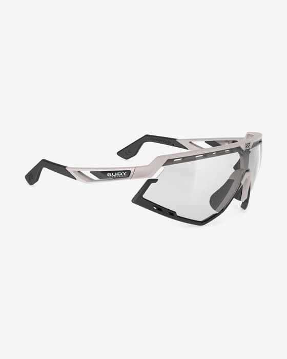 Gafas Rudy Project Defender gris arena negro con lente ImpactX Photochromic 2 Laser negro
