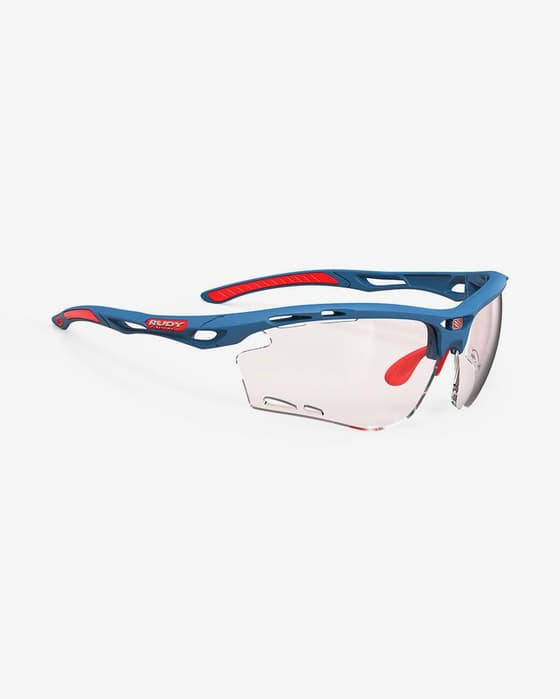 Gafas Rudy Project Propulse azul rosa con lentes fotocromáticas ImpactX 2 rojo