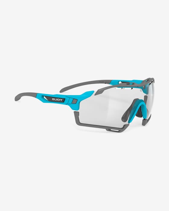 Gafas Rudy Project Cutline turquesa mate gris con lente ImpactX Photocromic 2 Laser negro