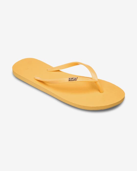 Tongs Roxy Viva jaune femme