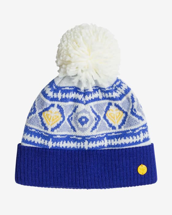 Gorro Roxy Goldhope azul niña
