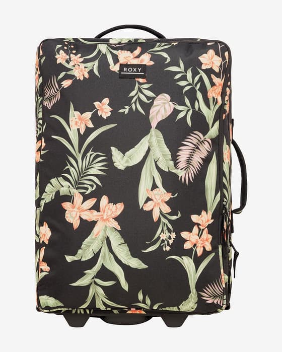 Roxy Cabin Paradise Suitcase 32 L black green orange