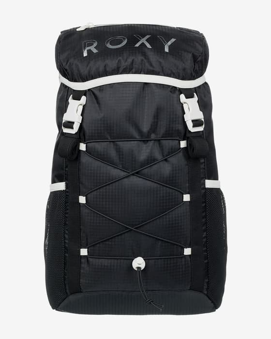 Mochila Roxy Coastal Hiking negro blanco