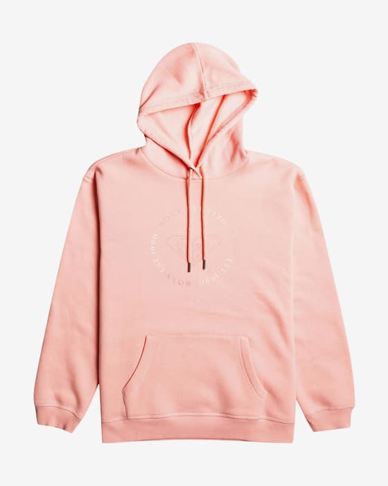 Sudadera con capucha Roxy Surf Stoked rosa mujer