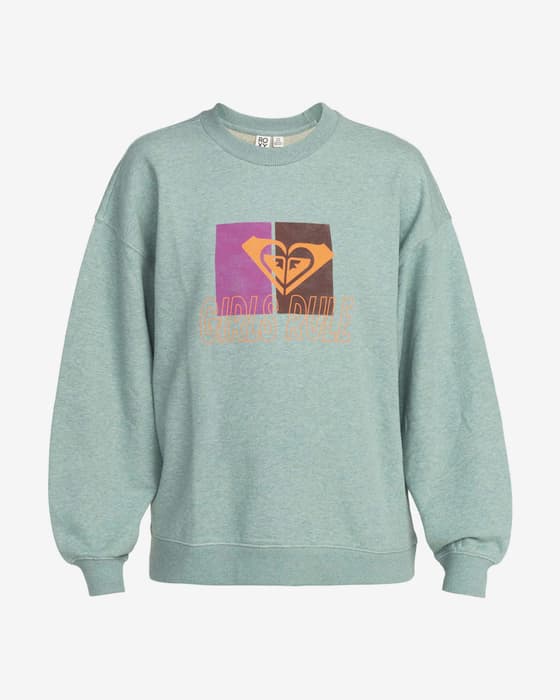 Sudadera Roxy Take Your Place azul lila mujer