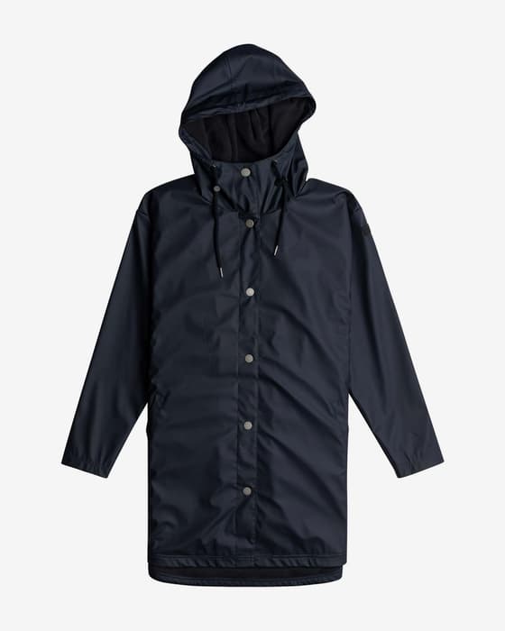 Chaqueta Roxy Rain Dance Pola negro mujer