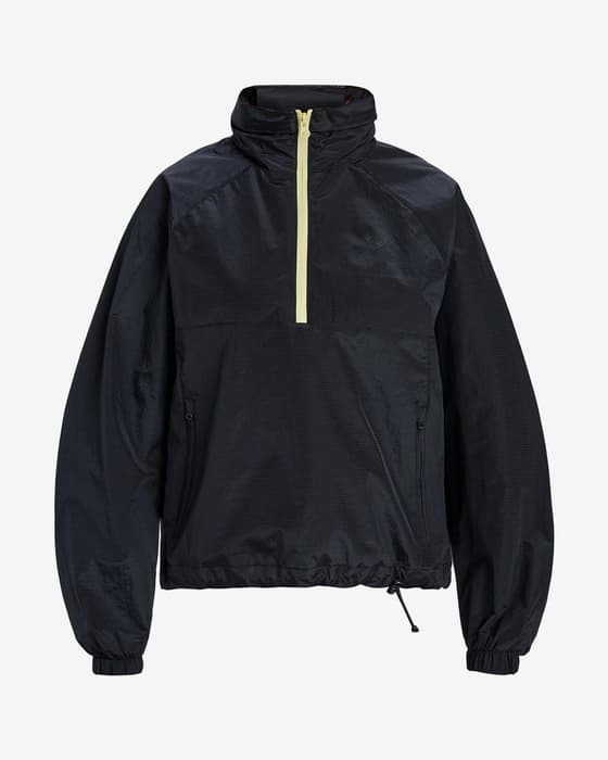 Chaqueta con capucha Roxy Boundless Spirit negro amarillo mujer