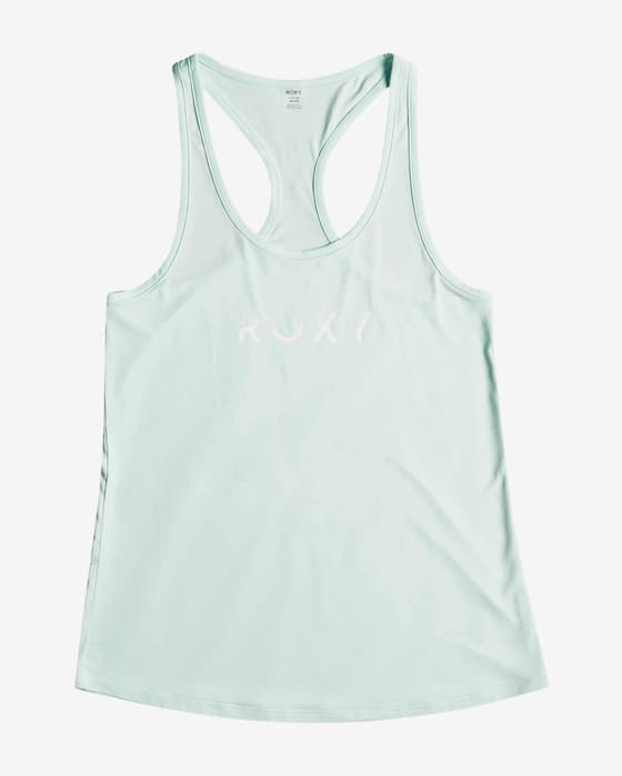 Camiseta Roxy Rock Non Stop 2 tirantes azul claro mujer