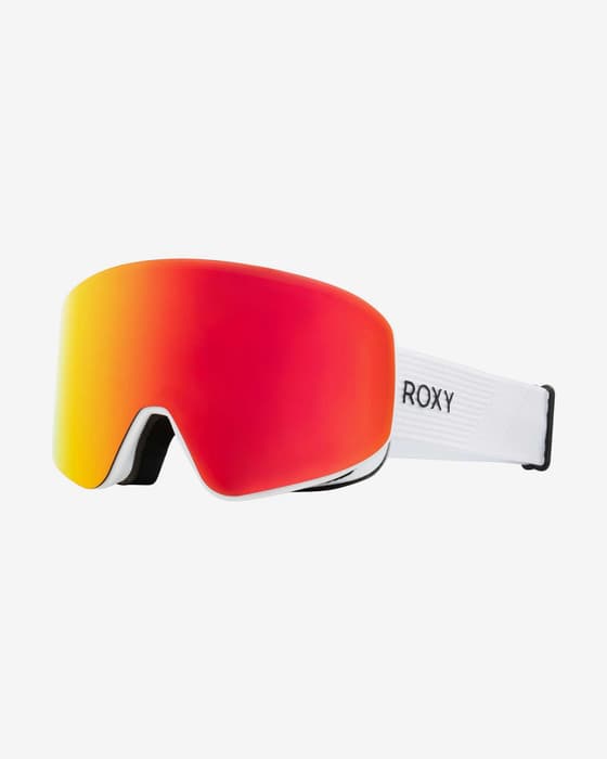 Máscara Roxy Feelin Color Luxe lentes espejadas rojo mujer
