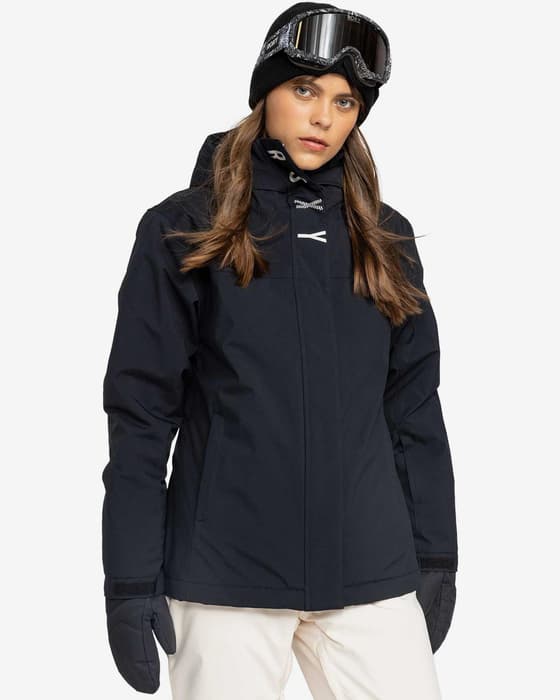 Chaqueta con capucha Roxy Galaxy negro intenso mujer