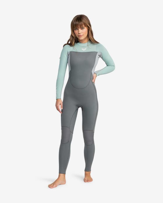 Roxy Performance Damen Neoprenanzug 4/3 mm hellgrau/blau