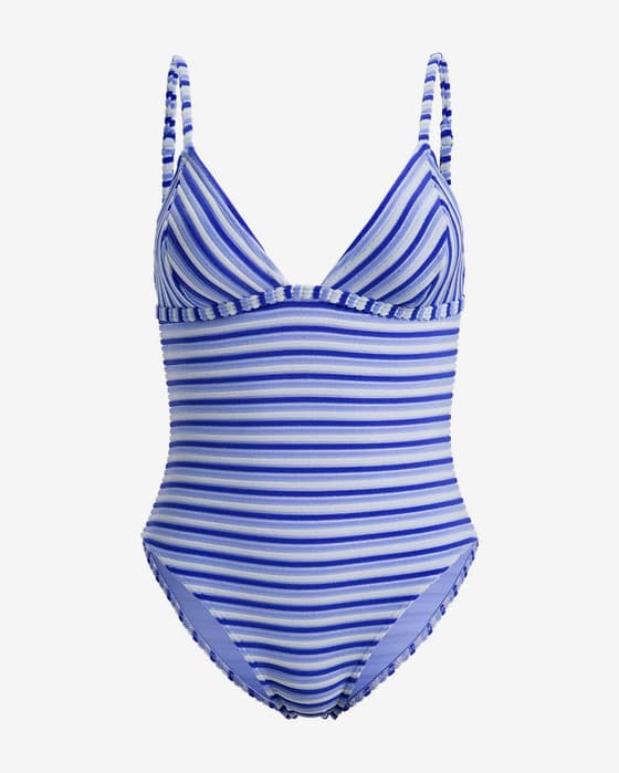 Maillot de bain Roxy Party Wave bleu foncé clair femme