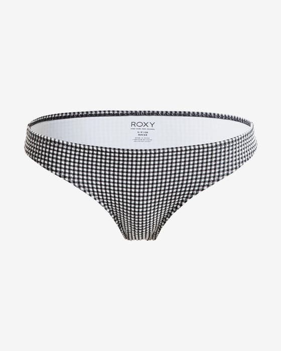 Majtki Roxy Gingham czarne białe damskie