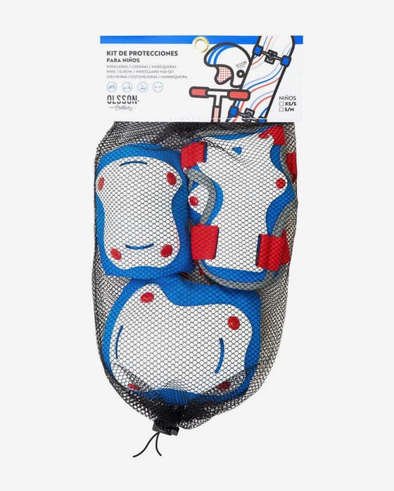 Olsson and Brothers Protections Blue Red Kids