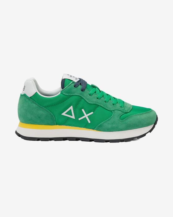 Zapatillas SUN68 Tom Solid verde amarillo