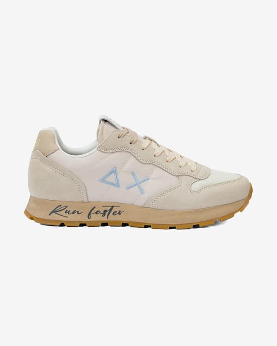 Zapatillas SUN68 Tom Vintage beige azul