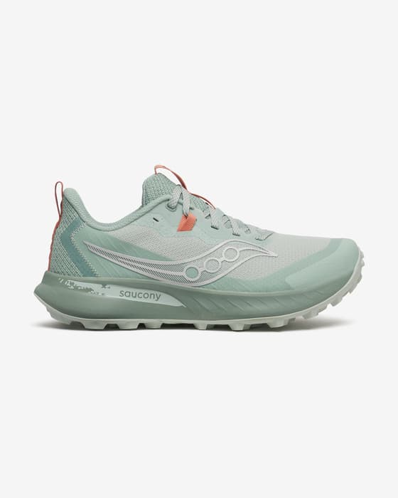 Zapatillas Saucony Peregrine 15 verde turquesa mujer