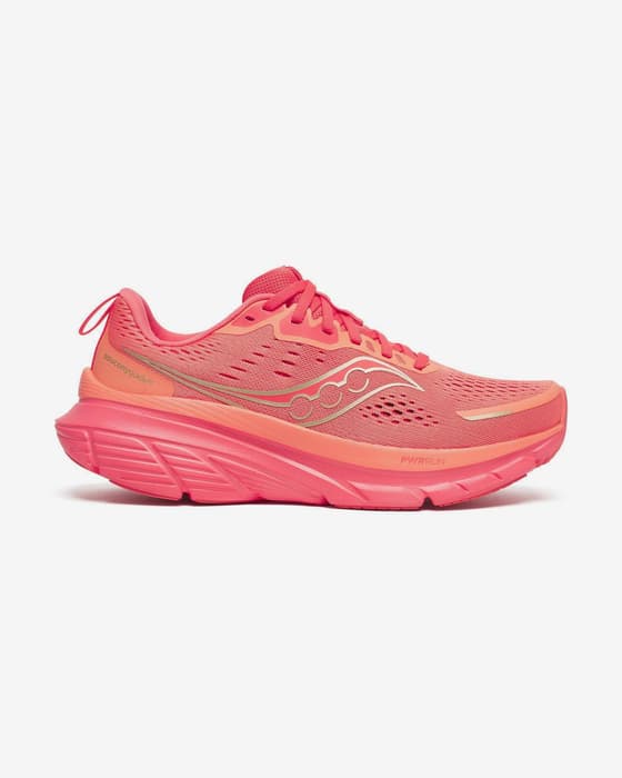 Zapatillas Saucony Guide 18 rosa naranja mujer