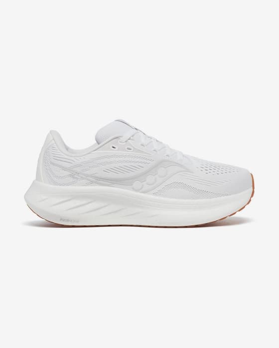 Saucony Ride 18 Shoes White Antarctica Women