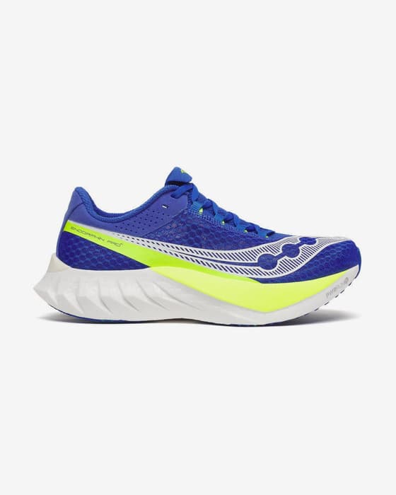 Scarpe Saucony Endorphin PRO 4 blu ultra giallo neon