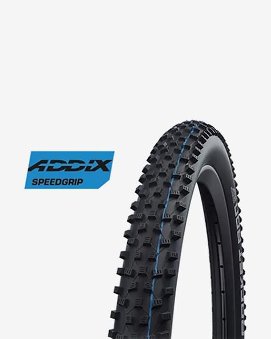 Cubierta Schwalbe Rocket Ron Evo Super Ground Tubeless Easy plegable negro