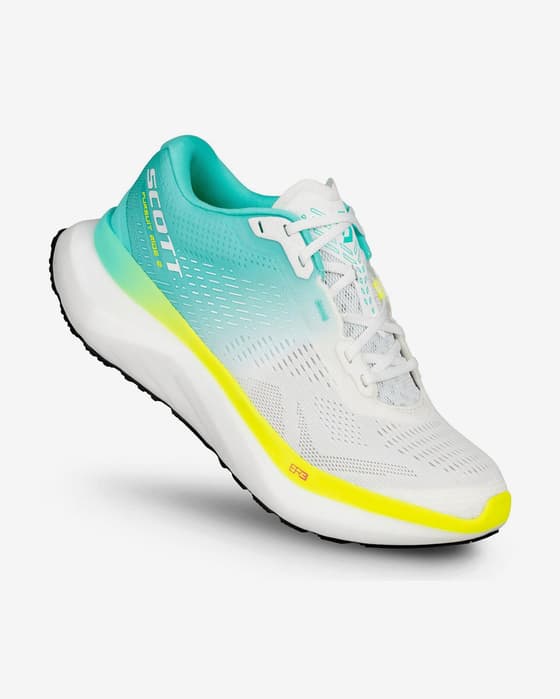 Zapatillas Scott Pursuit Ride 2 blanco azul amarillo mujer