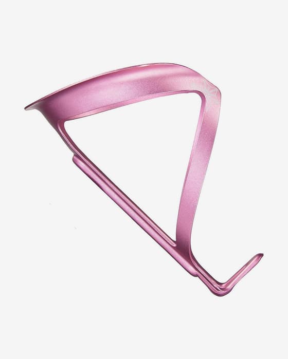 Portabidón Supacaz Fly Cage Anodized rosa