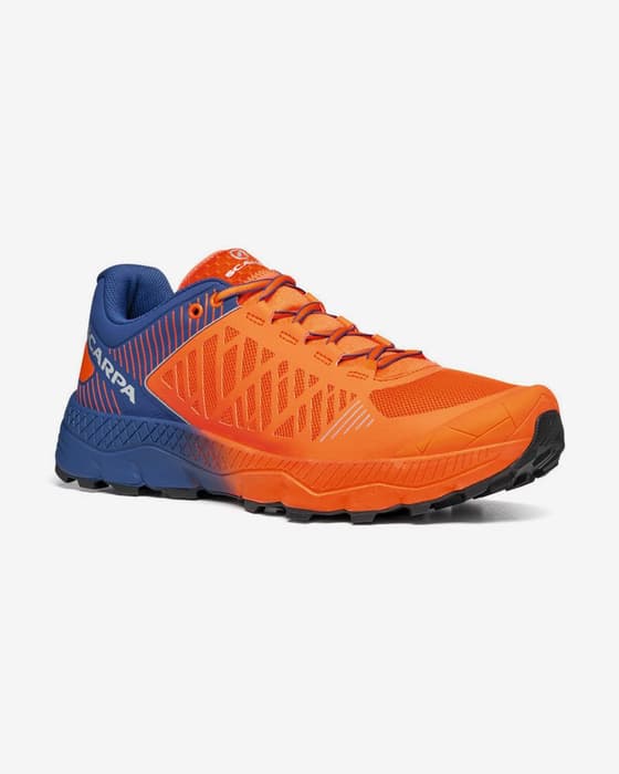 Chaussures Scarpa Spin Ultra orange bleu