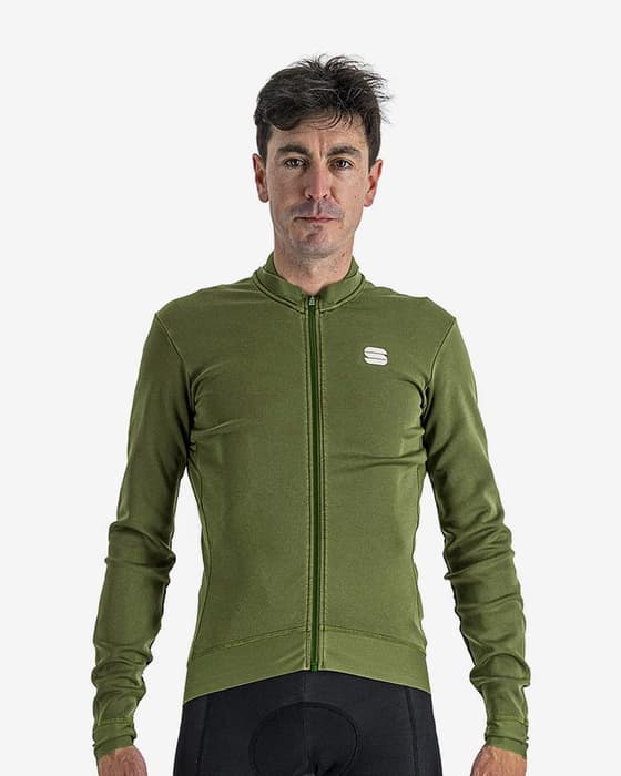 Maillot Sportful Monocrom Thermal manche longue vert