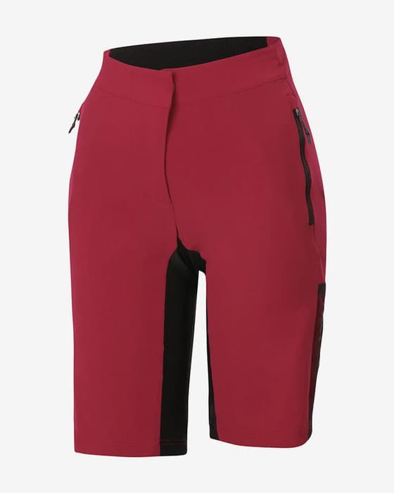 Short Sportful SuperGiara W sans coussinet rouge femme