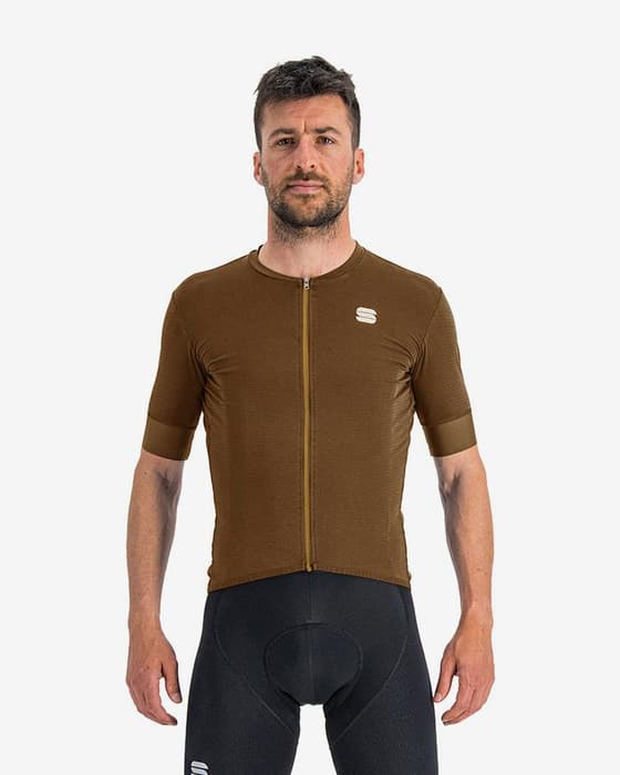 Maillot Sportful Monocrom manche courte marron chevreuil