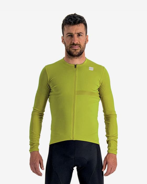 Maillot Sportful Matchy manche longue vert clair