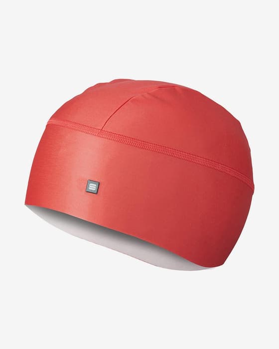 Bonnet Sportful Matchy rouge orangé femme